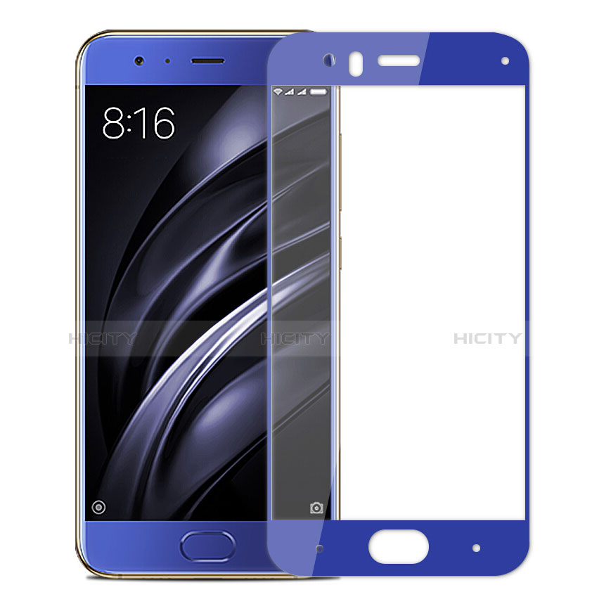 Protector de Pantalla Cristal Templado Integral F04 para Xiaomi Mi 6 Azul