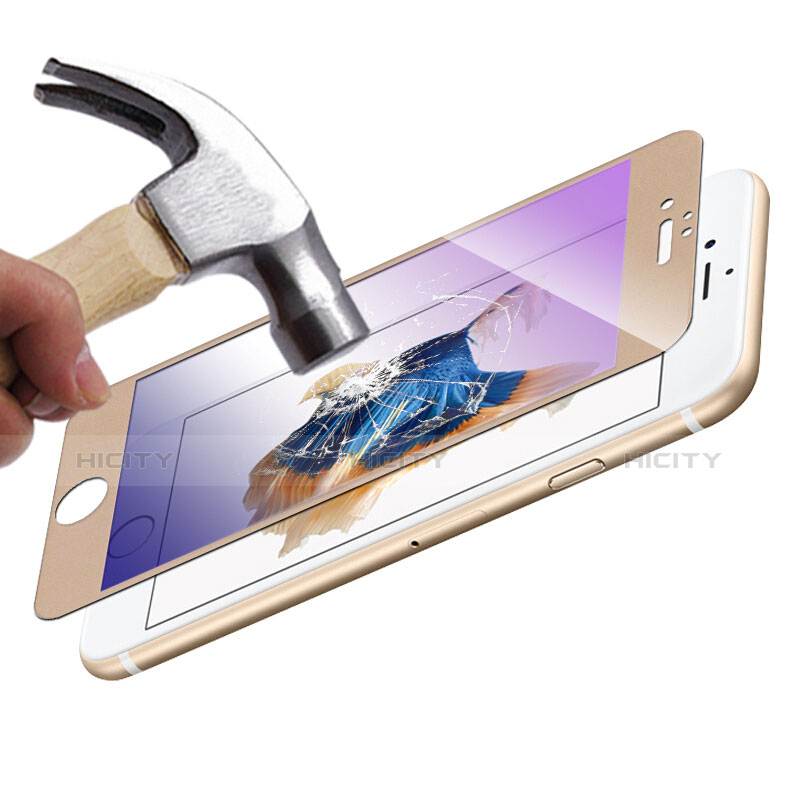 Protector de Pantalla Cristal Templado Integral F05 para Apple iPhone 6 Oro