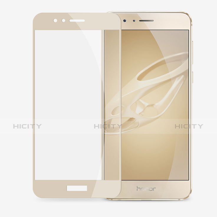 Protector de Pantalla Cristal Templado Integral F06 para Huawei Honor 8 Oro