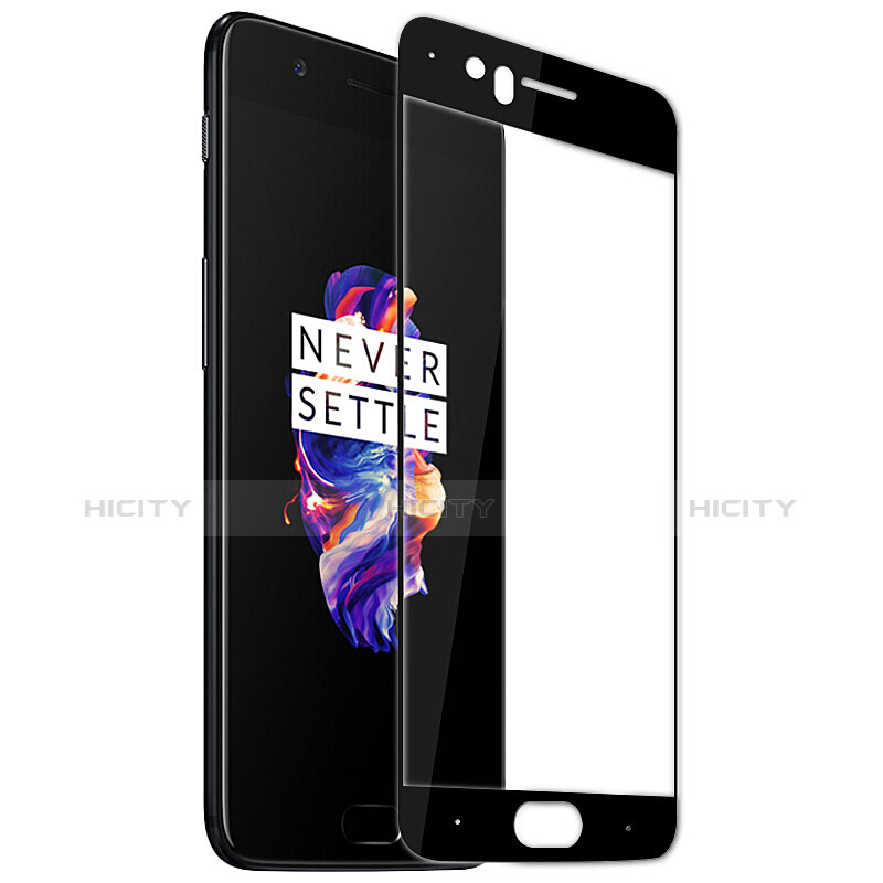 Protector de Pantalla Cristal Templado Integral F06 para OnePlus 5 Negro