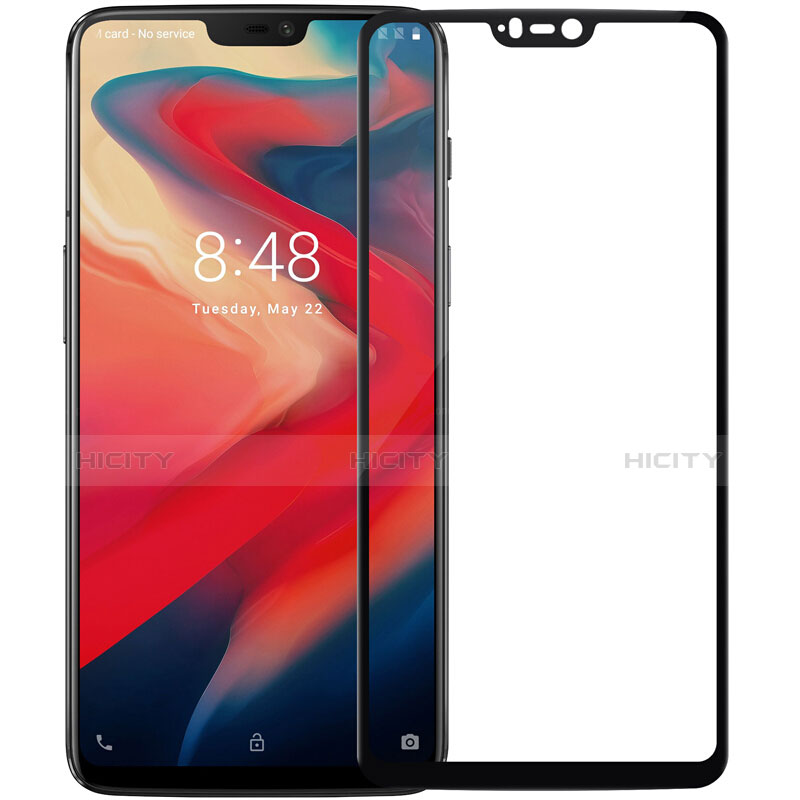 Protector de Pantalla Cristal Templado Integral F06 para OnePlus 6 Negro