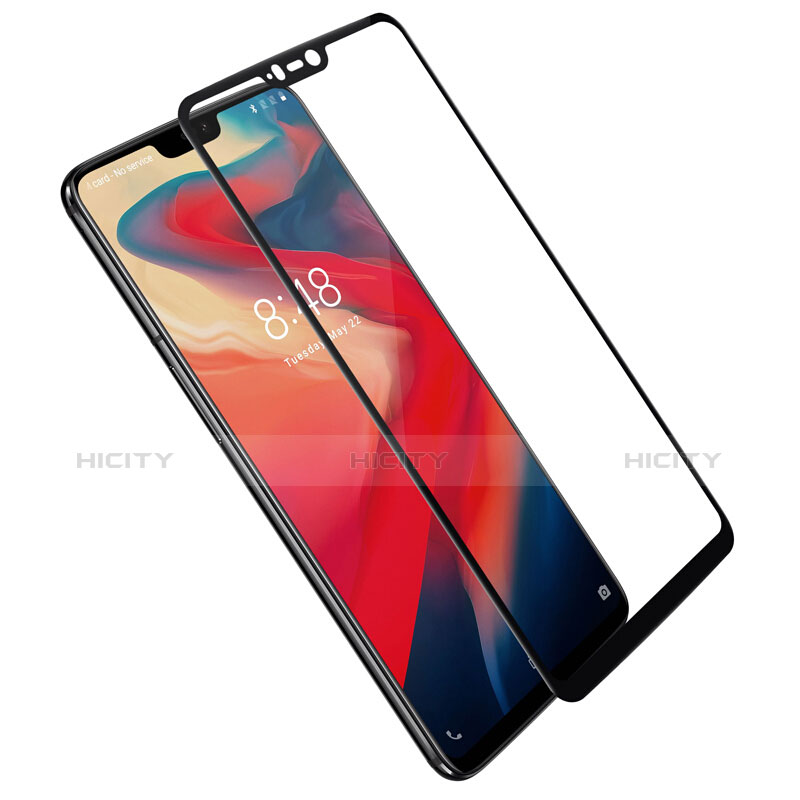 Protector de Pantalla Cristal Templado Integral F06 para OnePlus 6 Negro