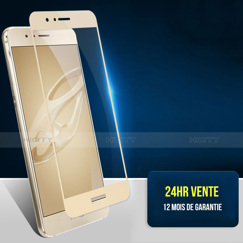 Protector de Pantalla Cristal Templado Integral F07 para Huawei Honor 8 Oro