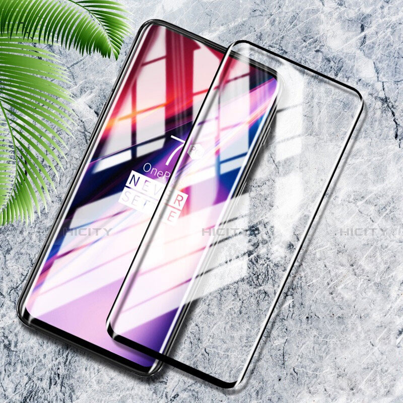 Protector de Pantalla Cristal Templado Integral F08 para OnePlus 7T Pro 5G Negro