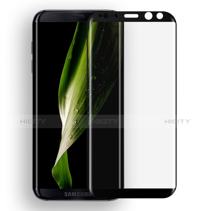 Protector de Pantalla Cristal Templado Integral F08 para Samsung Galaxy S8 Negro