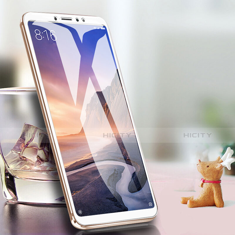 Protector de Pantalla Cristal Templado Integral F09 para Xiaomi Mi Mix 3 Blanco