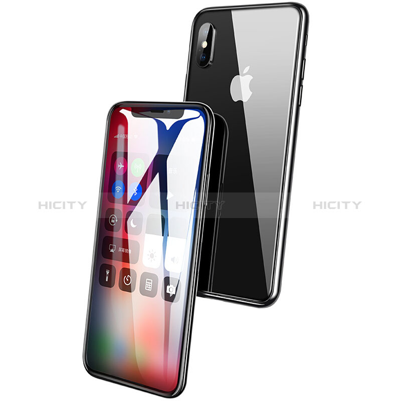 Protector de Pantalla Cristal Templado Integral F10 para Apple iPhone X Negro