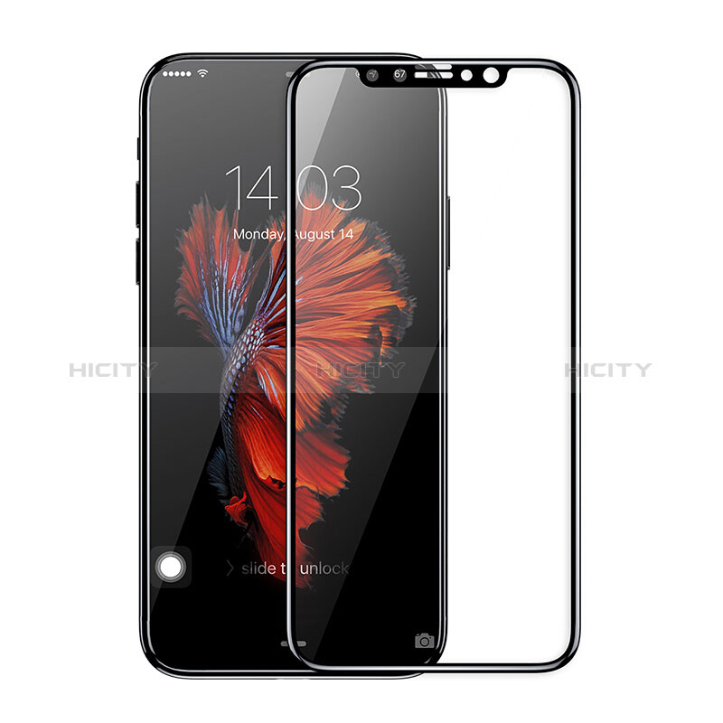 Protector de Pantalla Cristal Templado Integral F22 para Apple iPhone X Negro