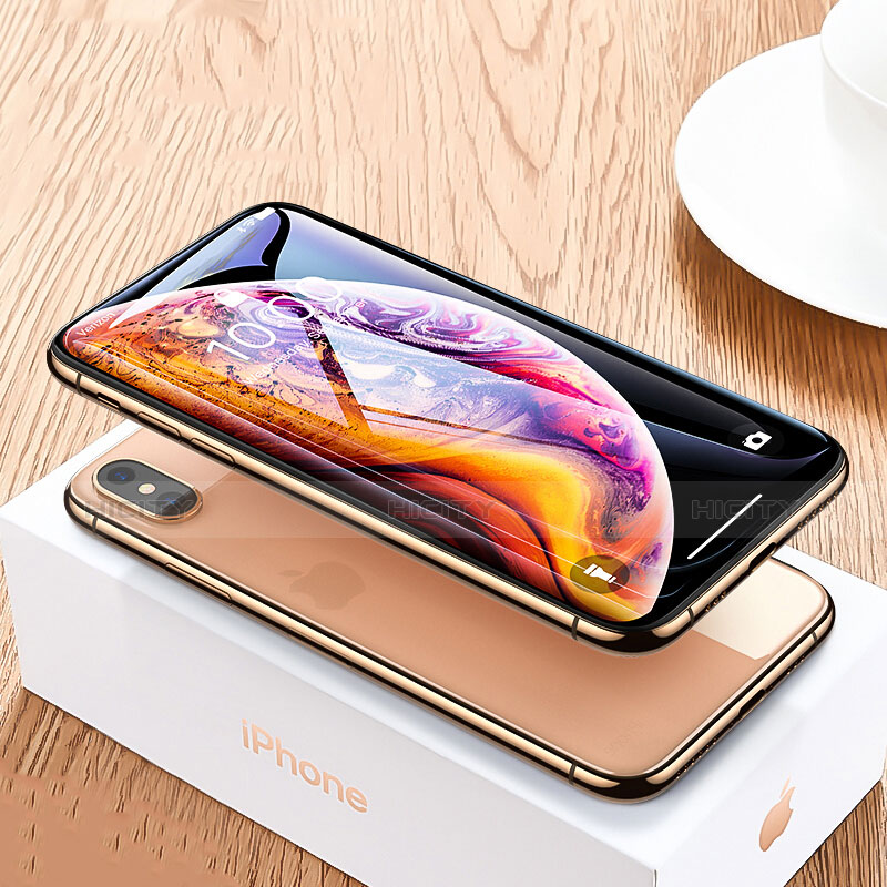 Protector de Pantalla Cristal Templado Integral P06 para Apple iPhone Xs Max Negro