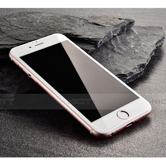 Protector de Pantalla Cristal Templado Integral para Apple iPhone 6 Blanco