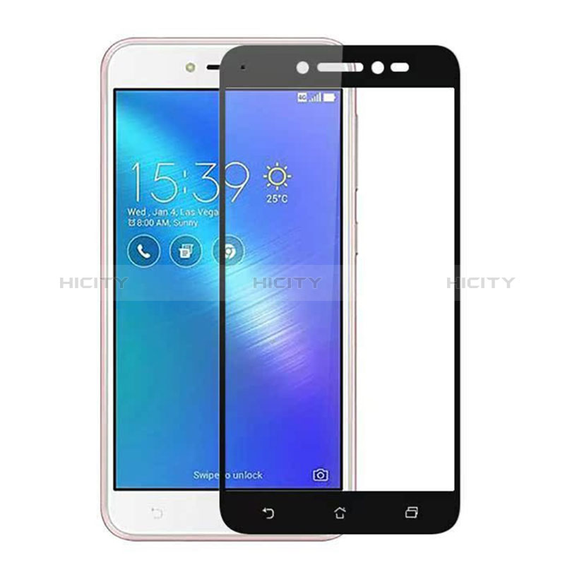 Protector de Pantalla Cristal Templado Integral para Asus ZenFone Live L2 ZA550KL Negro