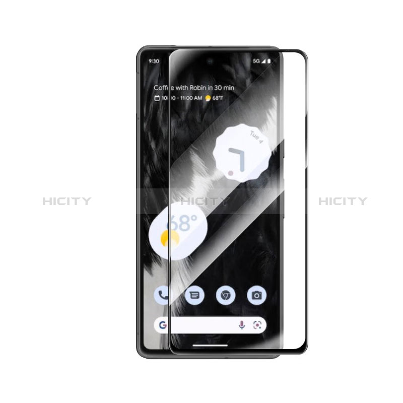 Protector de Pantalla Cristal Templado Integral para Google Pixel 6 5G Negro