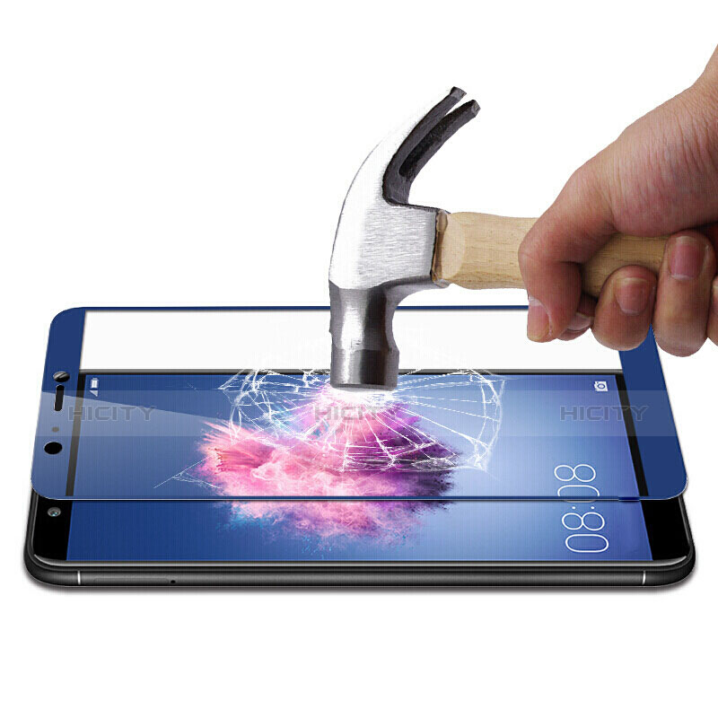 Protector de Pantalla Cristal Templado Integral para Huawei Enjoy 7S Azul