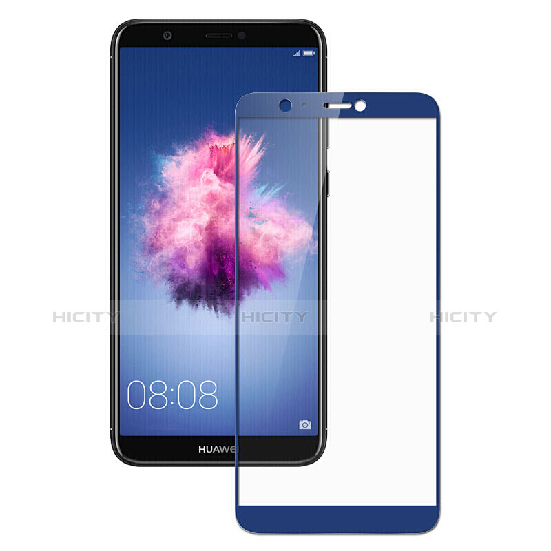 Protector de Pantalla Cristal Templado Integral para Huawei Enjoy 7S Azul