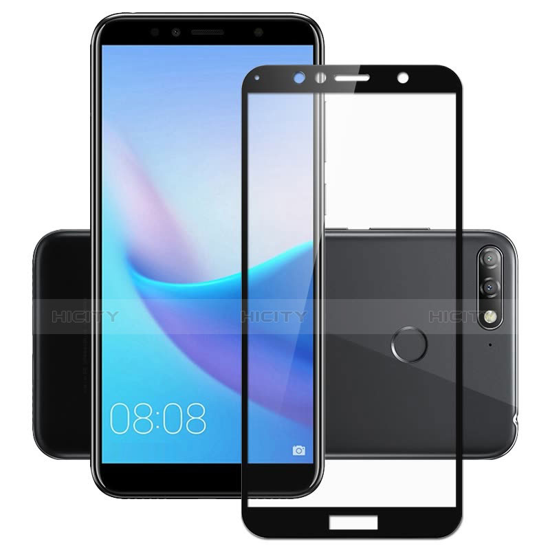 Protector de Pantalla Cristal Templado Integral para Huawei Enjoy 8e Negro