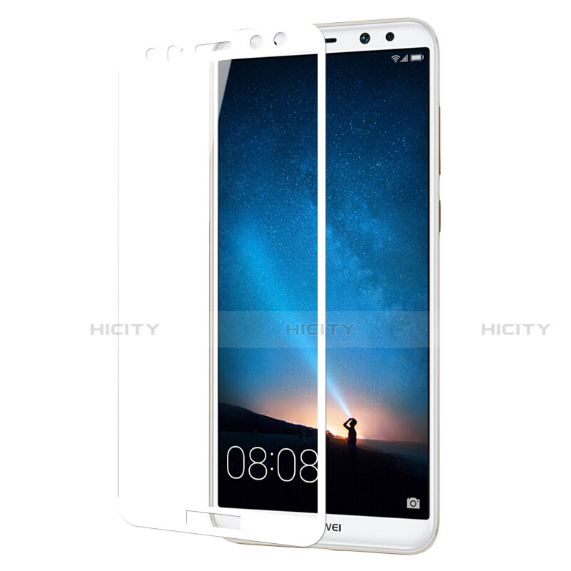 Protector de Pantalla Cristal Templado Integral para Huawei G10 Blanco