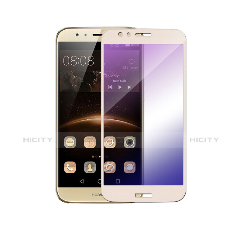 Protector de Pantalla Cristal Templado Integral para Huawei G8 Oro