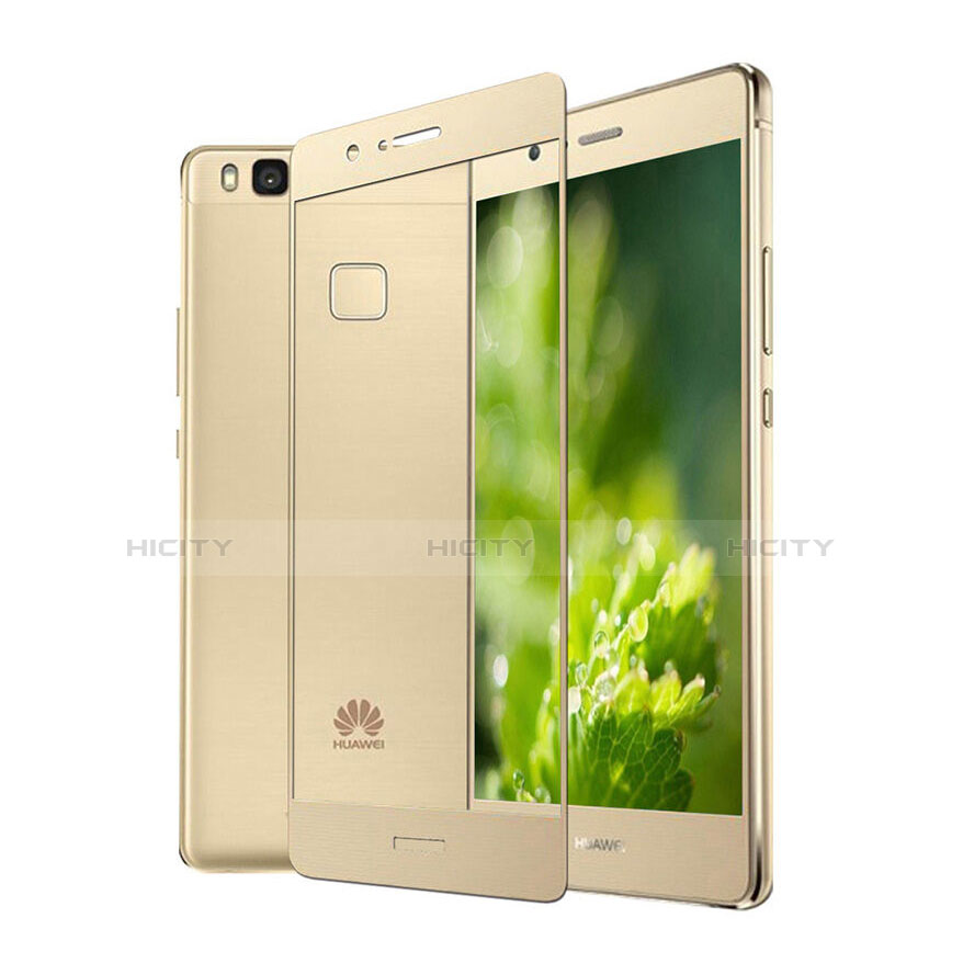 Protector de Pantalla Cristal Templado Integral para Huawei G9 Lite Oro