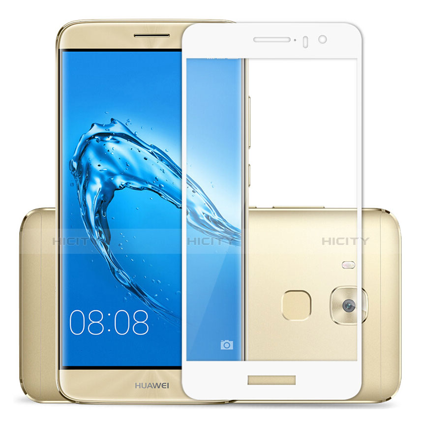 Protector de Pantalla Cristal Templado Integral para Huawei G9 Plus Blanco