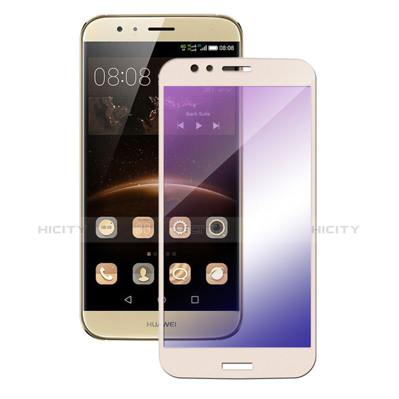 Protector de Pantalla Cristal Templado Integral para Huawei GX8 Oro