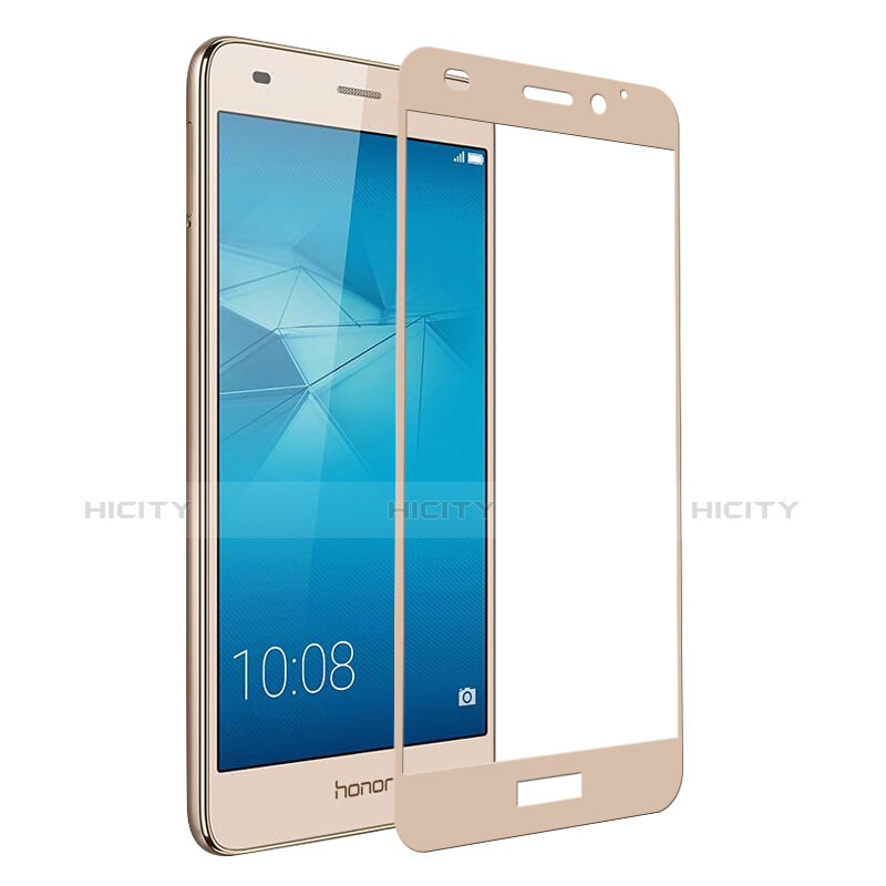 Protector de Pantalla Cristal Templado Integral para Huawei Honor 5C Oro