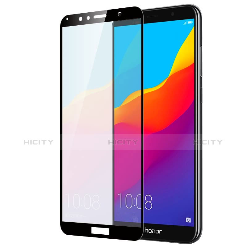 Protector de Pantalla Cristal Templado Integral para Huawei Honor 7A Negro