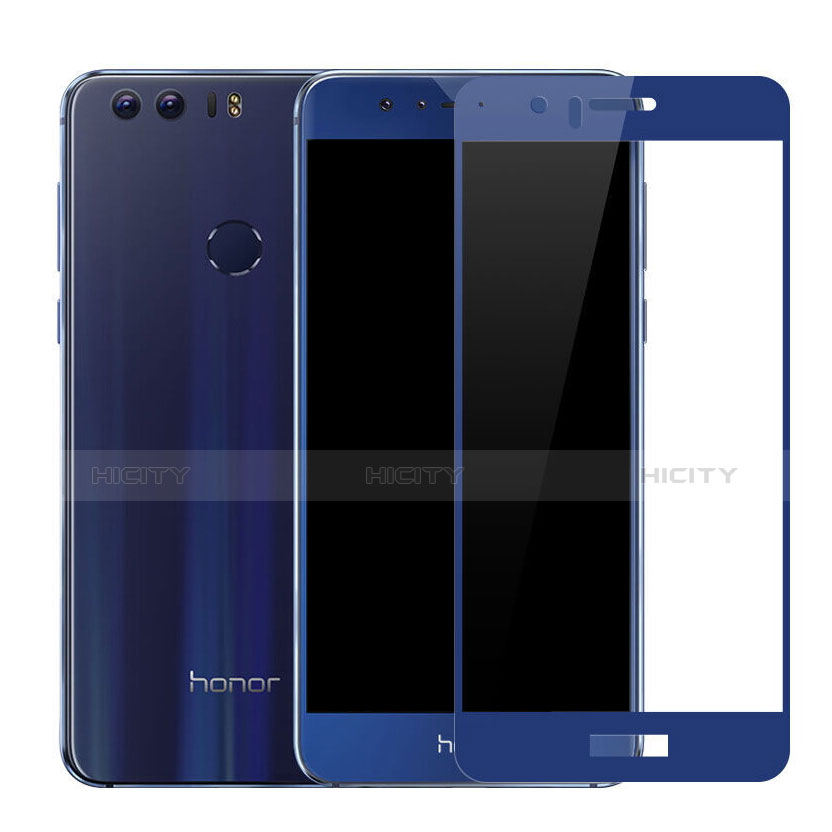 Protector de Pantalla Cristal Templado Integral para Huawei Honor 8 Azul