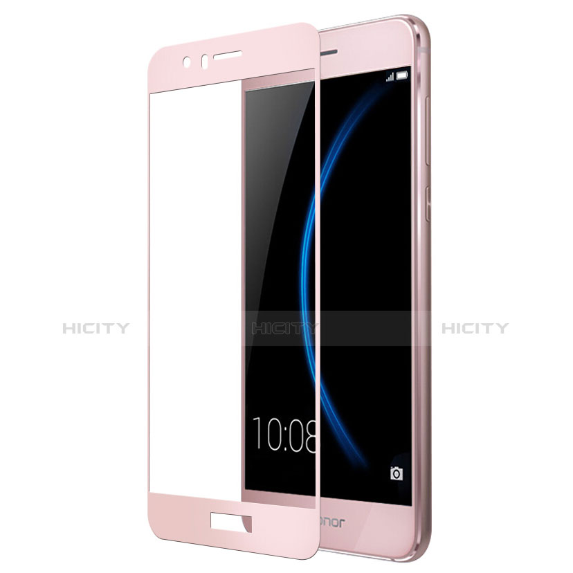 Protector de Pantalla Cristal Templado Integral para Huawei Honor 8 Rosa