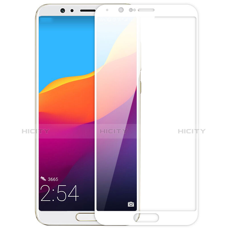 Protector de Pantalla Cristal Templado Integral para Huawei Honor V10 Blanco