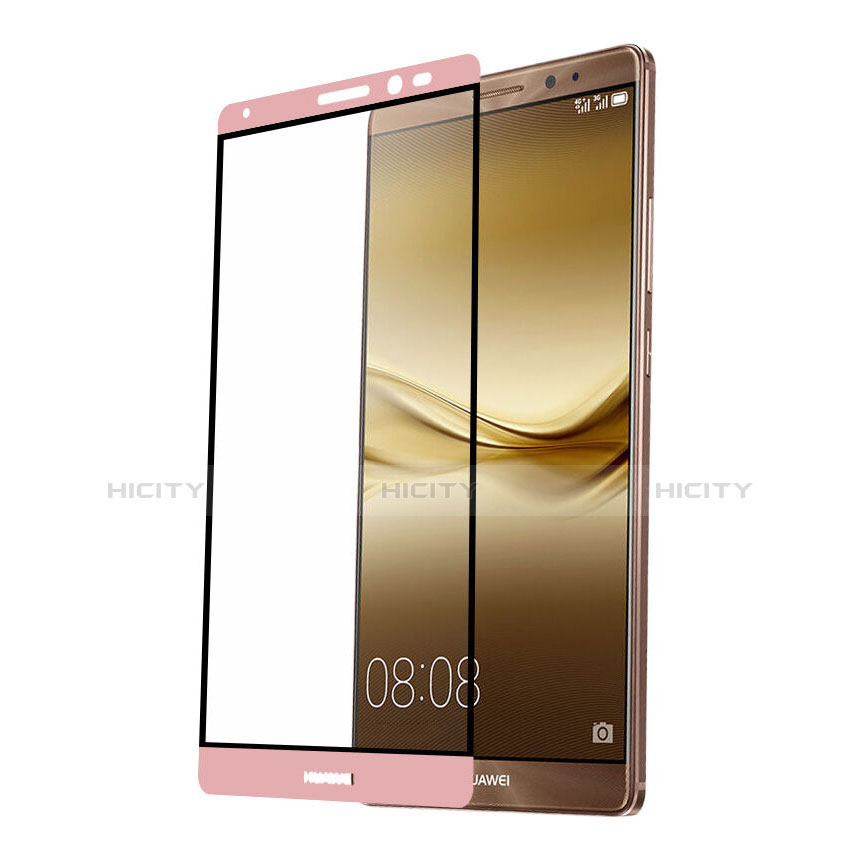 Protector de Pantalla Cristal Templado Integral para Huawei Mate 8 Rosa