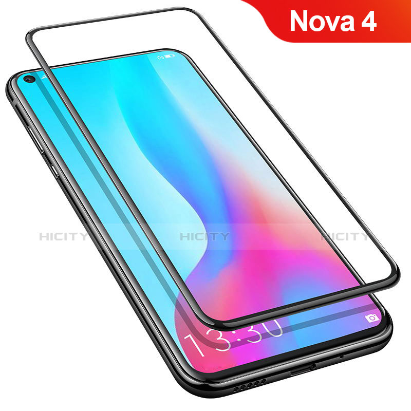 Protector de Pantalla Cristal Templado Integral para Huawei Nova 4 Negro