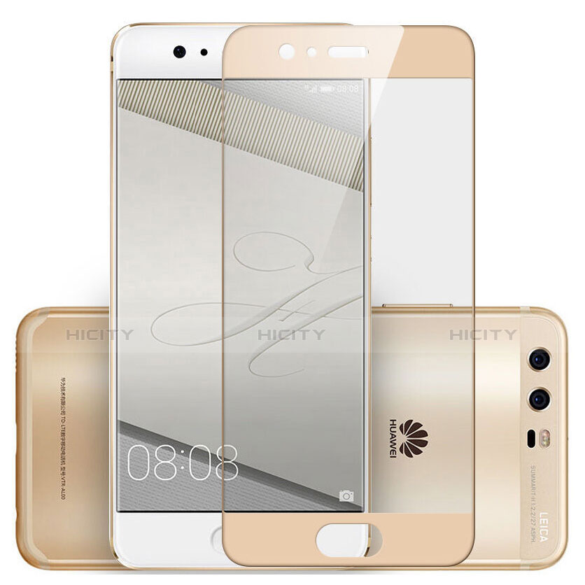 Protector de Pantalla Cristal Templado Integral para Huawei P10 Oro