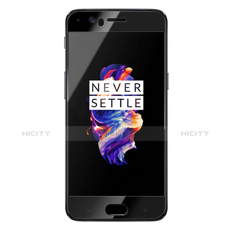 Protector de Pantalla Cristal Templado Integral para OnePlus 5 Negro