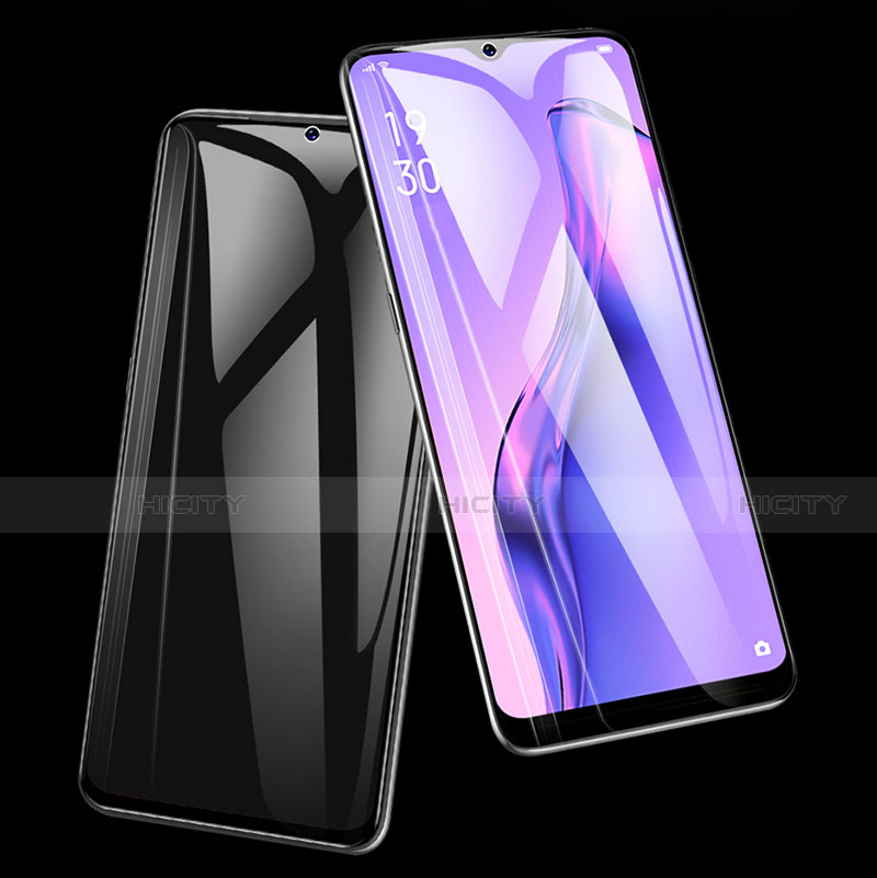 Protector de Pantalla Cristal Templado Integral para Oppo A31 Negro