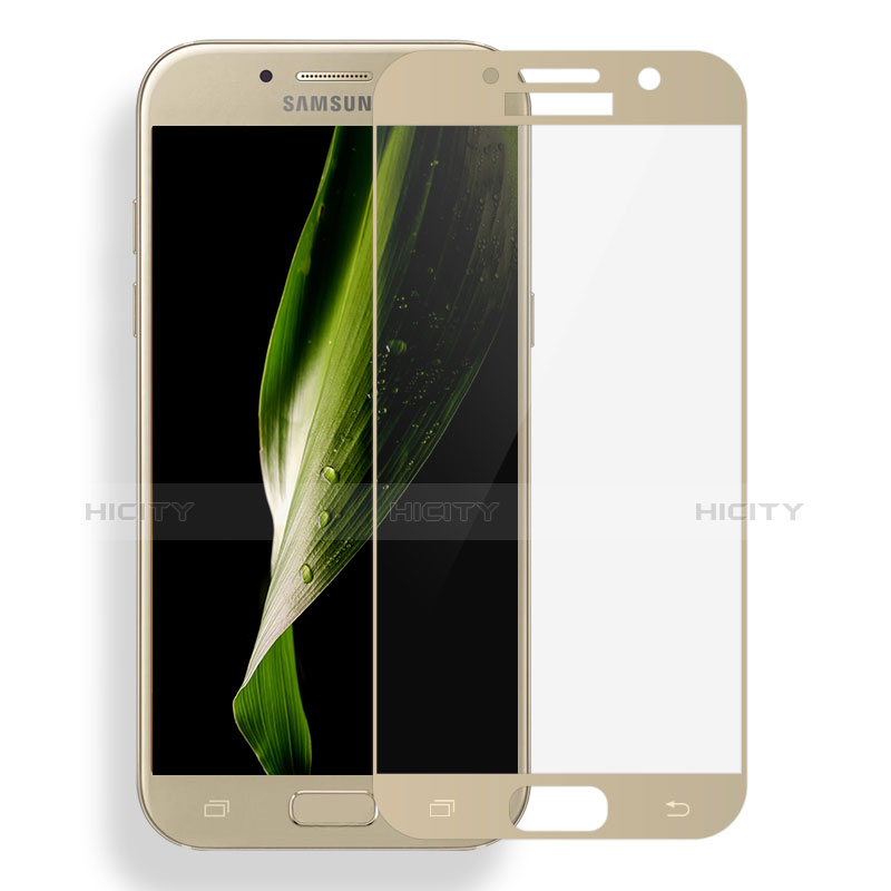 Protector de Pantalla Cristal Templado Integral para Samsung Galaxy A5 (2017) Duos Oro