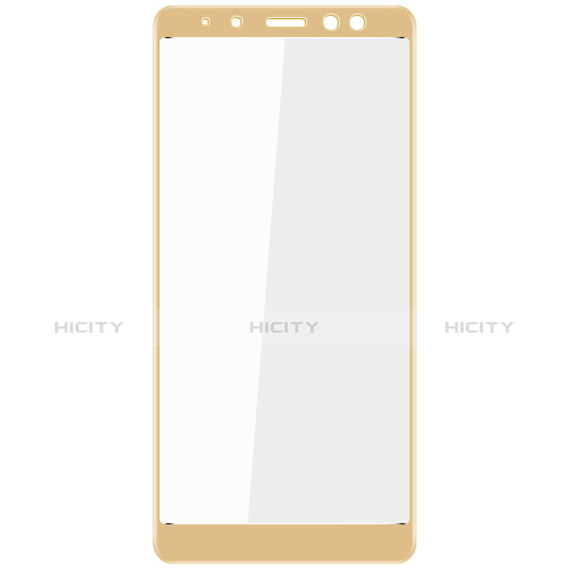 Protector de Pantalla Cristal Templado Integral para Samsung Galaxy A8+ A8 Plus (2018) A730F Oro