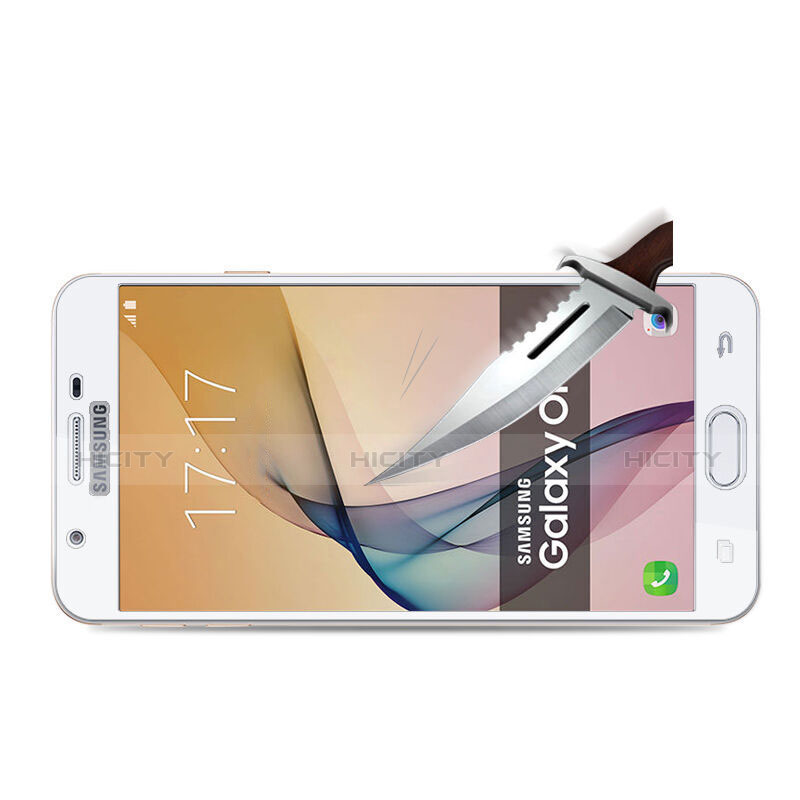 Protector de Pantalla Cristal Templado Integral para Samsung Galaxy On7 (2016) G6100 Blanco