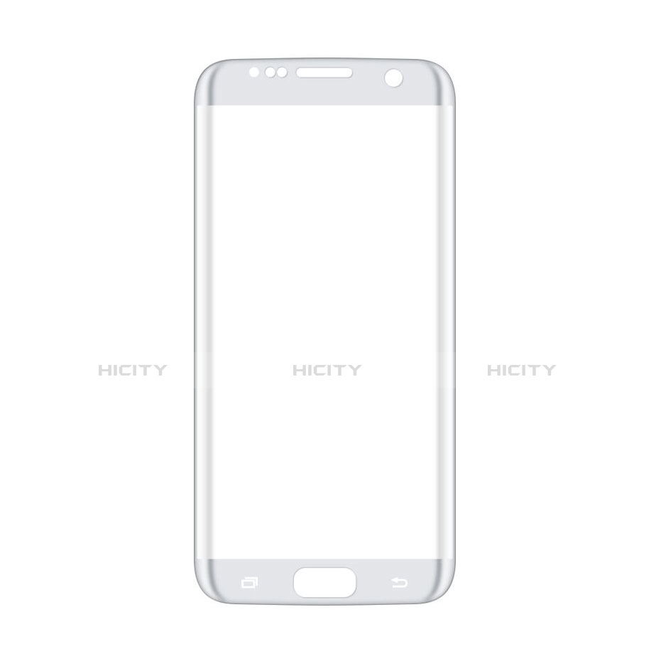 Protector de Pantalla Cristal Templado Integral para Samsung Galaxy S7 Edge G935F Blanco