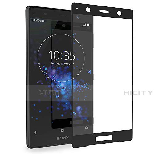 Protector de Pantalla Cristal Templado Integral para Sony Xperia XZ2 Premium Negro