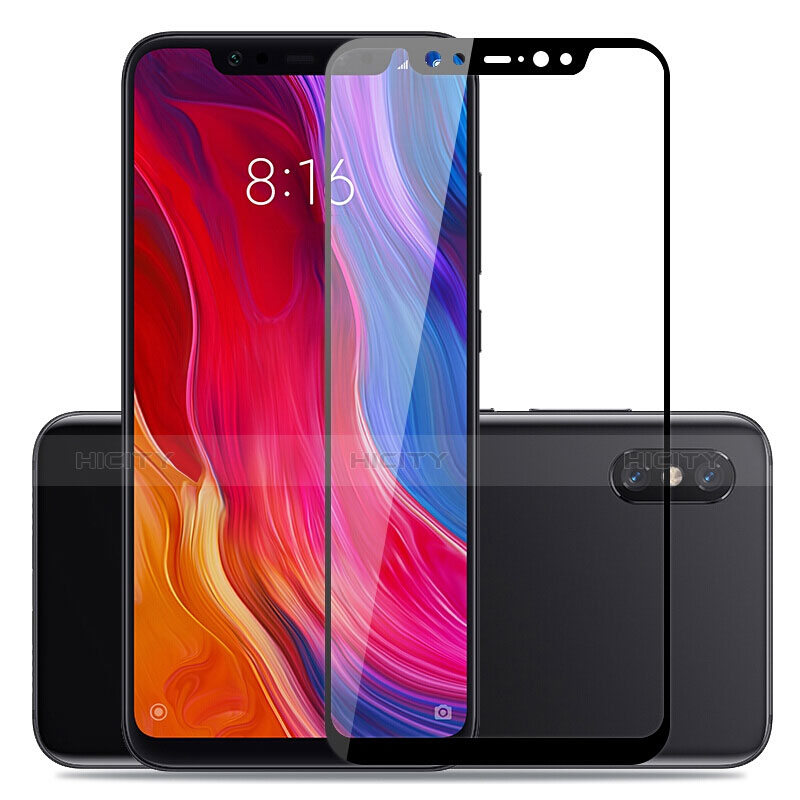 Protector de Pantalla Cristal Templado Integral para Xiaomi Mi 8 Explorer Negro