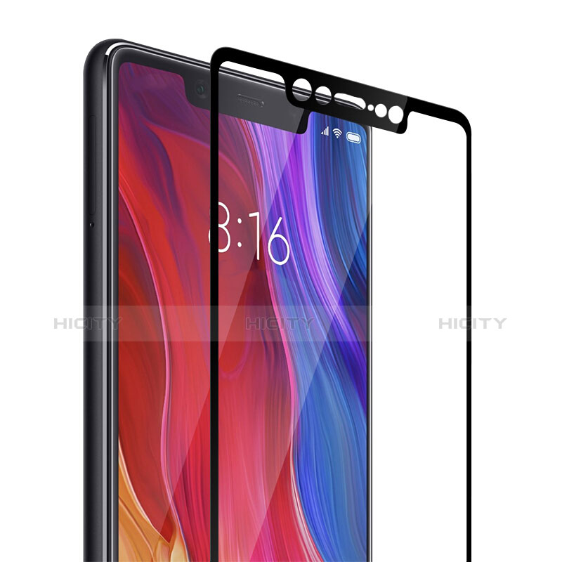 Protector de Pantalla Cristal Templado Integral para Xiaomi Mi 8 Negro