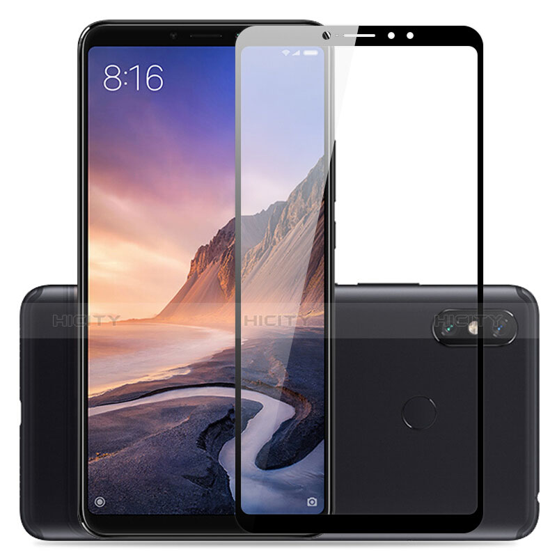 Protector de Pantalla Cristal Templado Integral para Xiaomi Mi Max 3 Negro