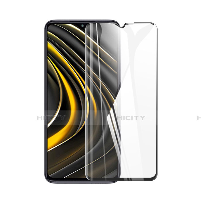 Protector de Pantalla Cristal Templado Integral para Xiaomi Poco M3 Negro