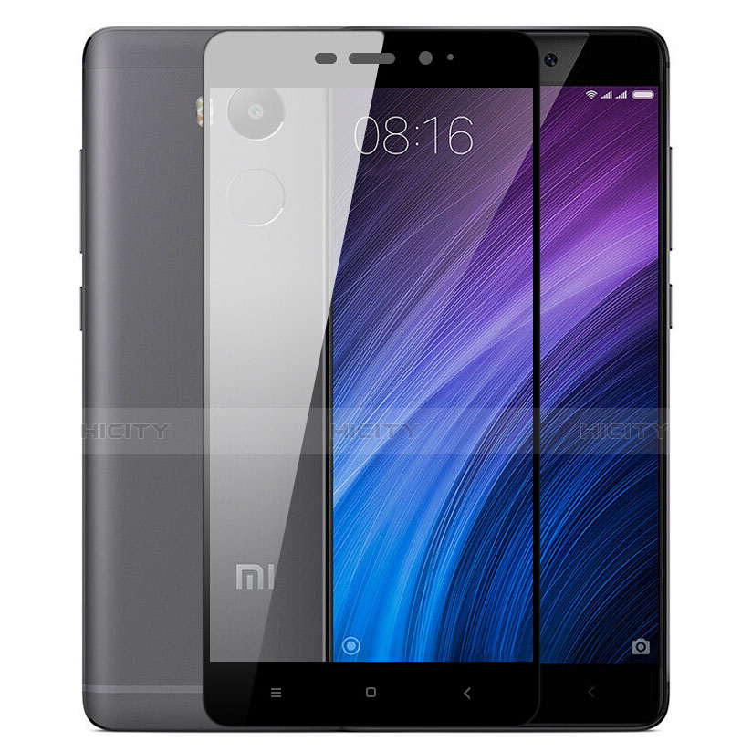 Protector de Pantalla Cristal Templado Integral para Xiaomi Redmi 4 Prime High Edition Negro