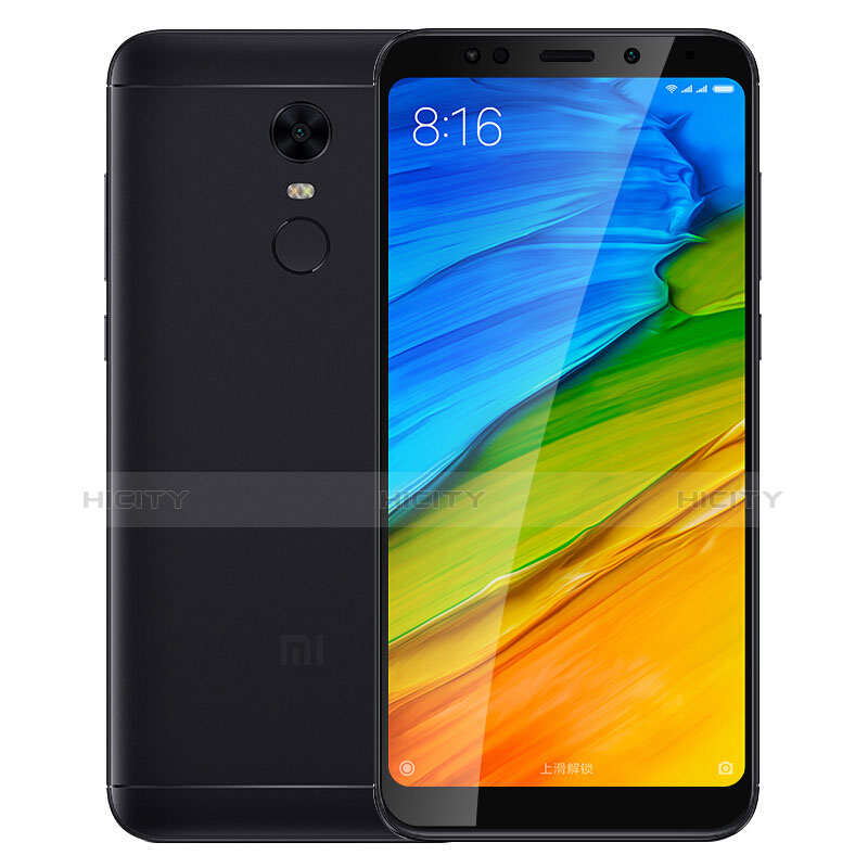 Protector de Pantalla Cristal Templado Integral para Xiaomi Redmi 5 Plus Negro