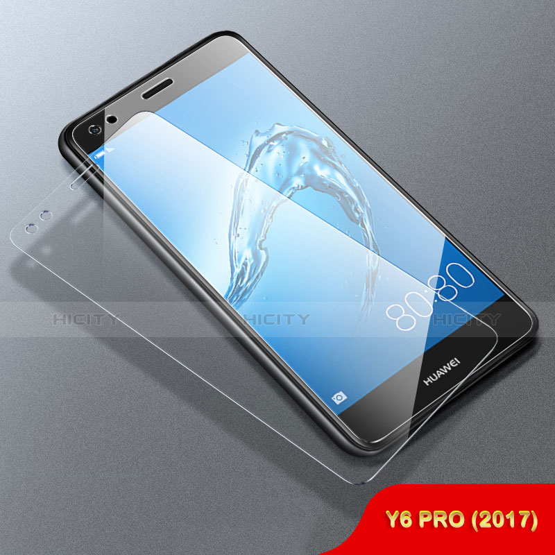 Protector de Pantalla Cristal Templado para Huawei Y6 Pro (2017) Claro