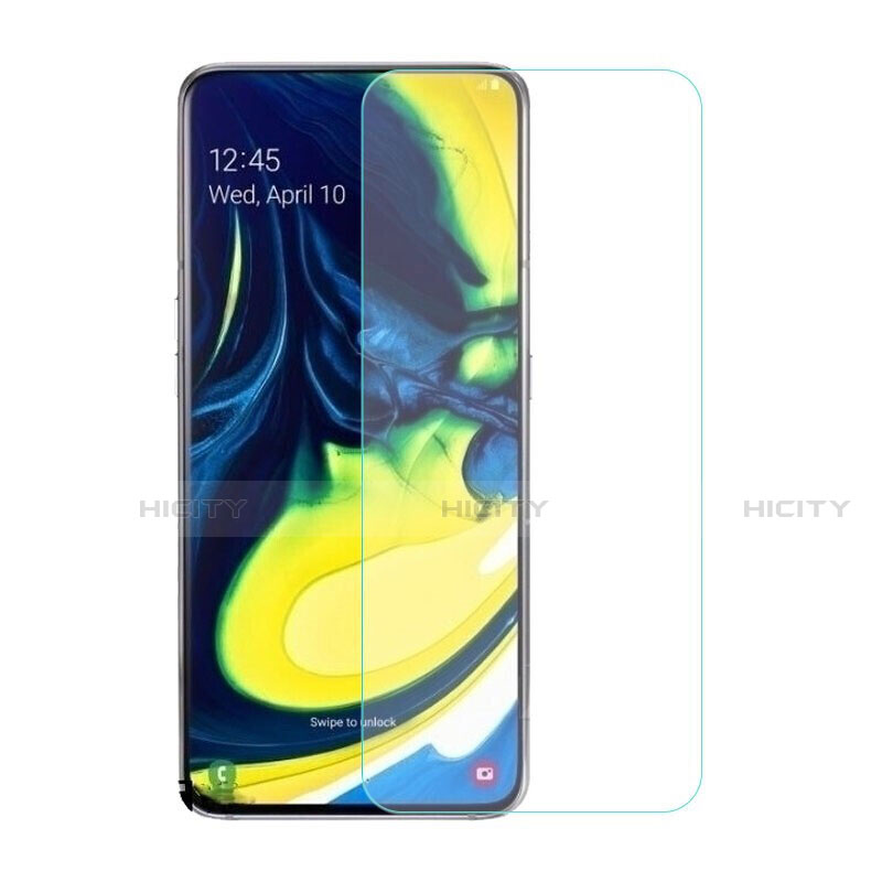 Protector de Pantalla Cristal Templado para Samsung Galaxy A80 Claro