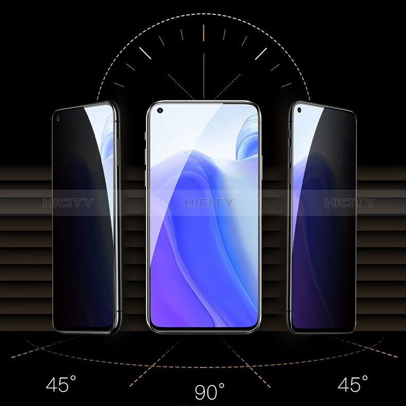 Protector de Pantalla Cristal Templado Privacy para Xiaomi Redmi Note 9 5G Claro