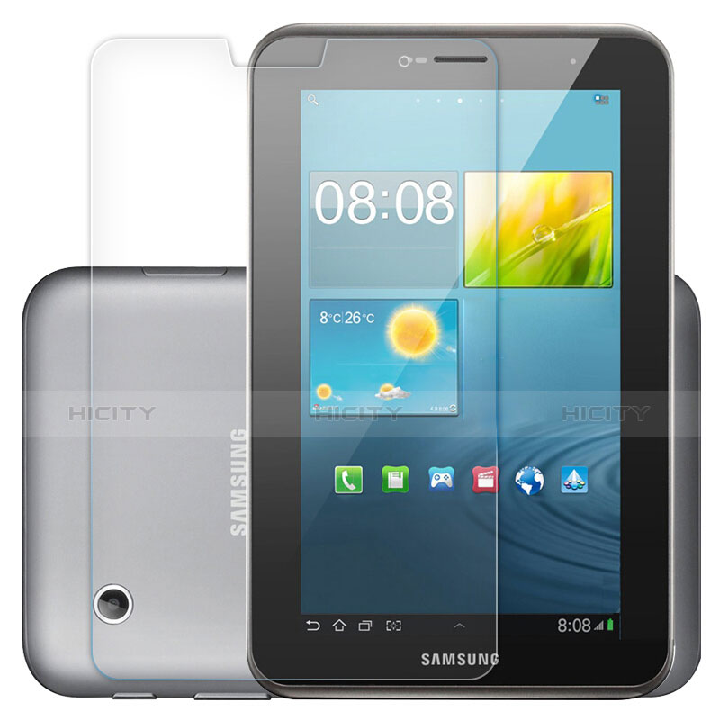 Protector de Pantalla Cristal Templado T01 para Samsung Galaxy Tab 2 7.0 P3100 P3110 Claro