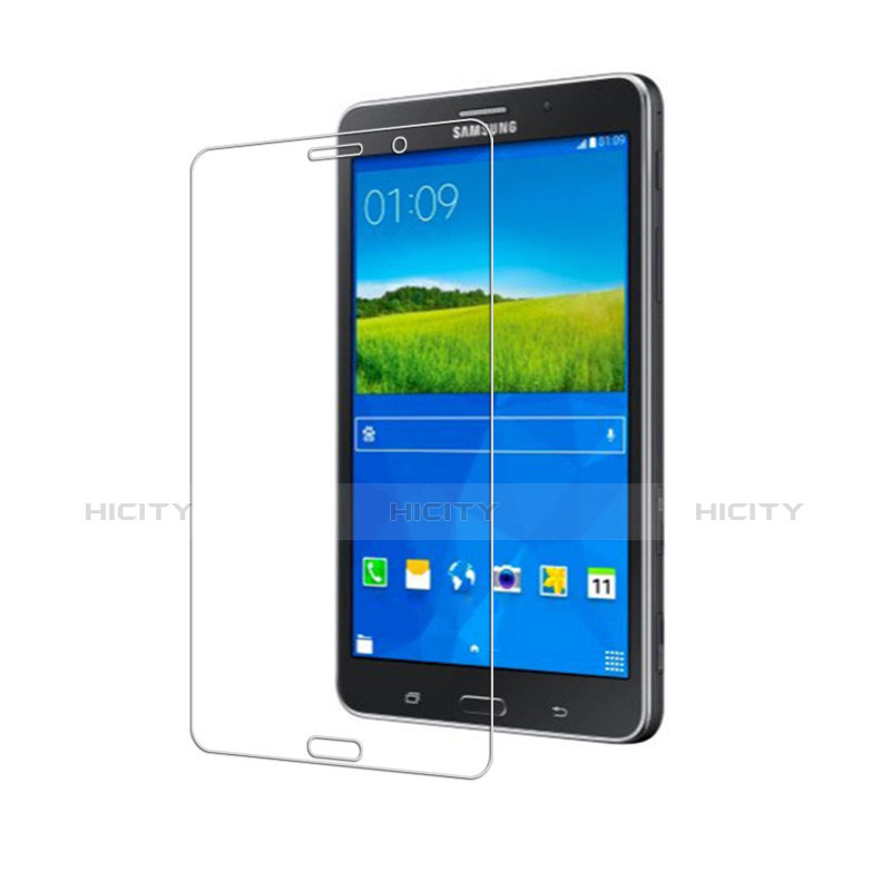 Protector de Pantalla Cristal Templado T01 para Samsung Galaxy Tab 4 7.0 SM-T230 T231 T235 Claro